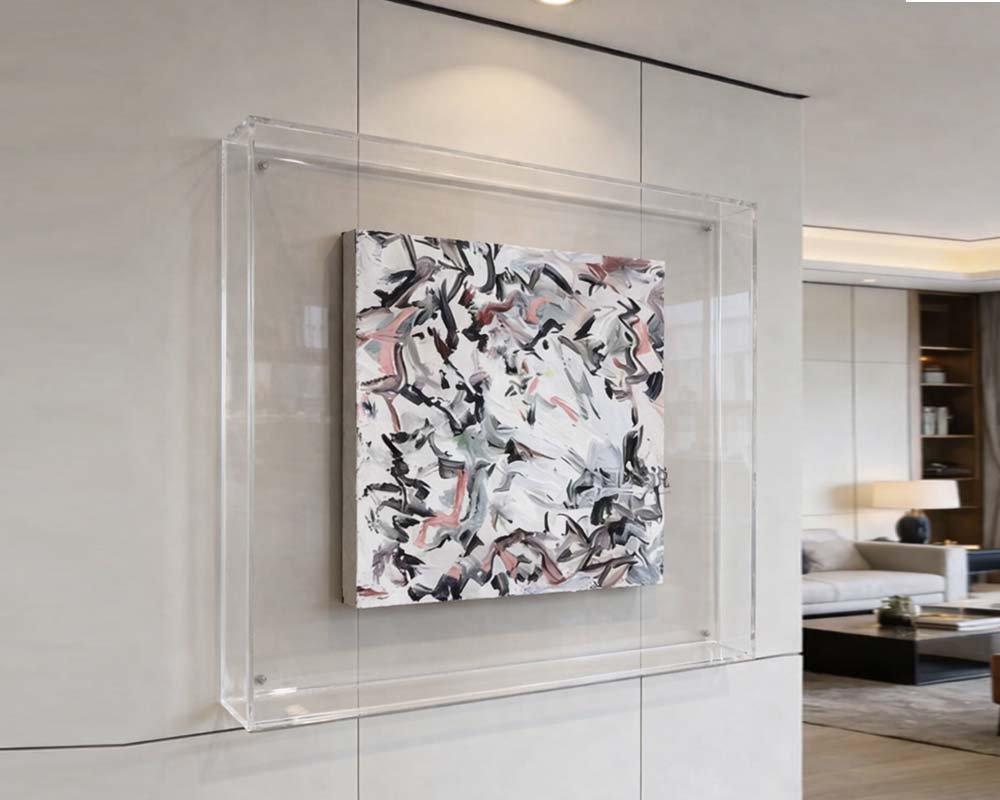 Transparent Acrylic Showcase in Dubai UAE for Retail Products and Collectibles