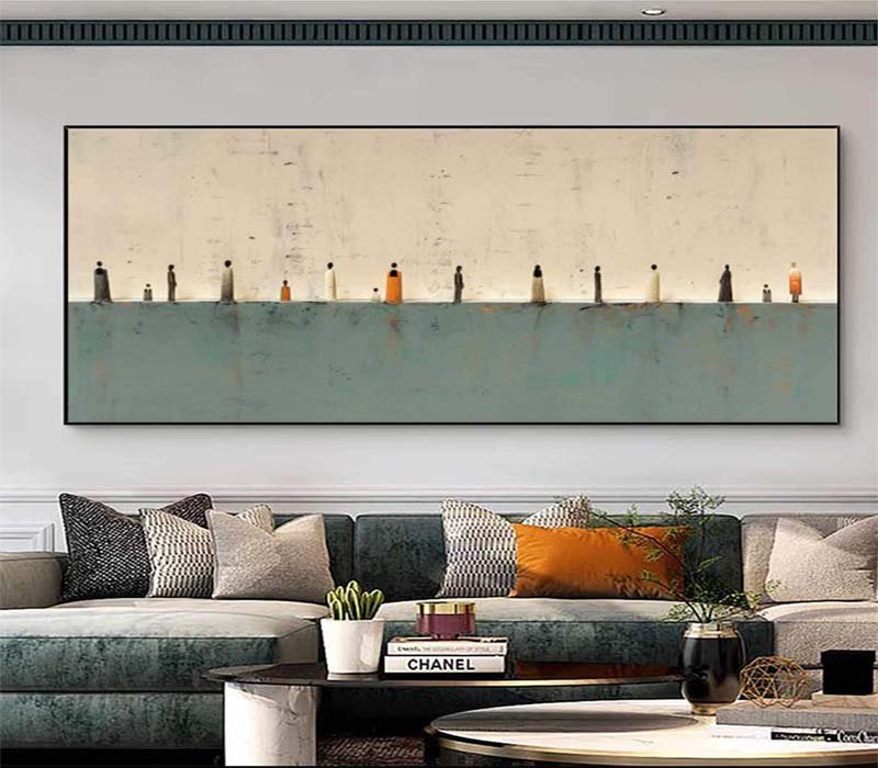 Canvas framing shop in Dubai for custom canvas frames and artwork framing