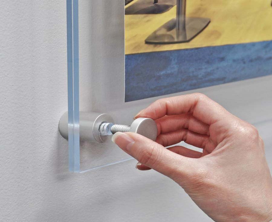 Acrylic Wall Frame with Standoffs Dubai UAE for Modern Office and Home Displays