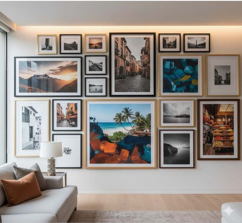 best framing work with mount board, mounting matting frames in Dubai UAE