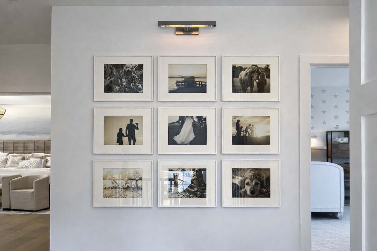 Custom standard framing shop in Dubai for premium photo frames, artwork frames and picture framing UAE | محل برواز دبي إطارات صور دبي