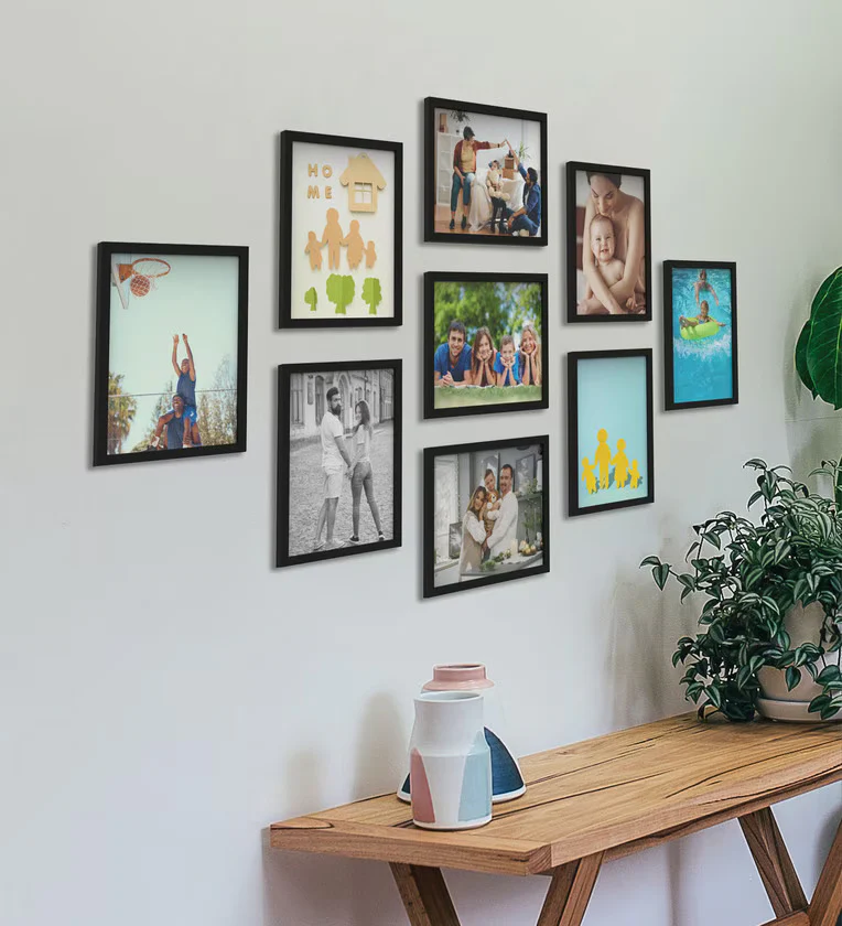 Custom collage framing services in Al Quoz Dubai for family photos, wedding memories and personalised wall displays by Infinity Art & Frames