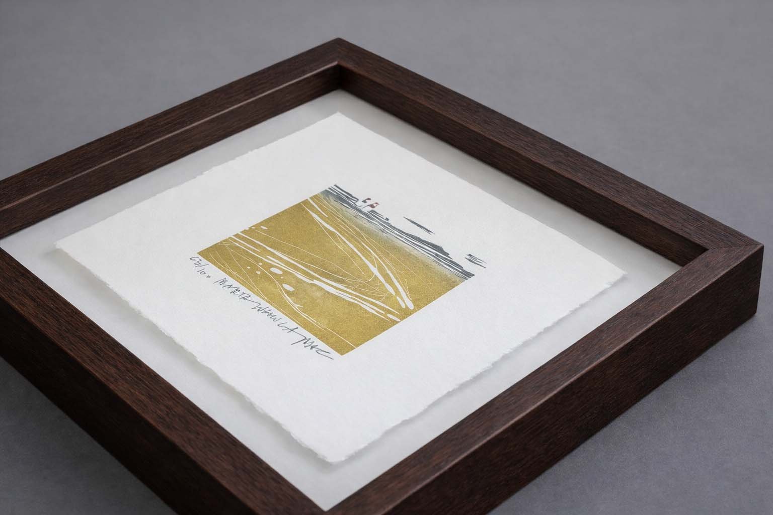Gallery Style Canvas Framing Dubai UAE with Premium Floating Frame Design
