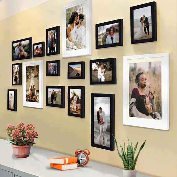 Collage picture framing services in Al Quoz Dubai by Infinity Art & Frames