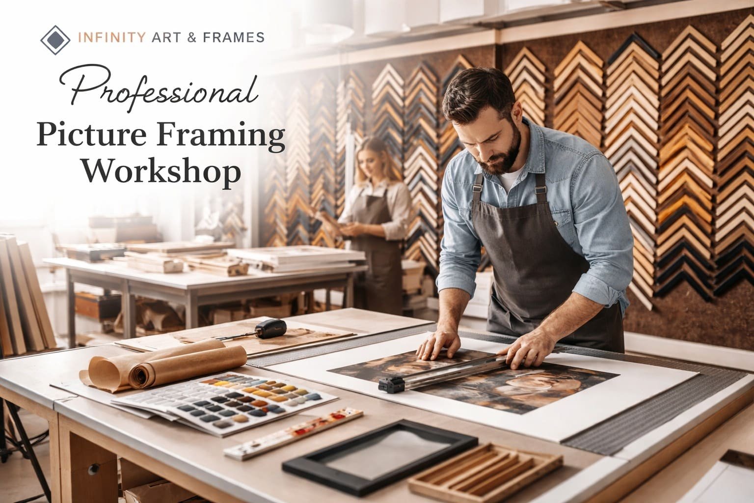 Professional Picture Framing Workshop in Dubai, Abu Dhabi, UAE