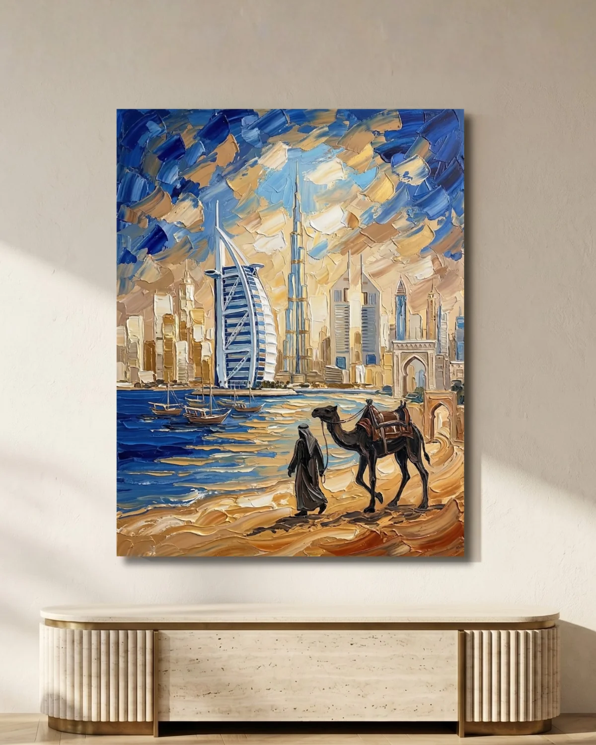 Premium canvas printing services in Al Quoz Dubai for artwork, photography and custom wall art by Infinity Art & Frames