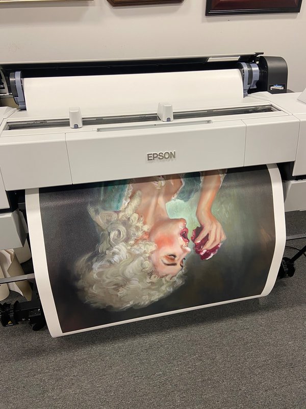 Specialty prints and professional printing and framing shop in Al Quoz Dubai for fine art, giclee, metal, canvas and photographic prints by Infinity Art & Frames