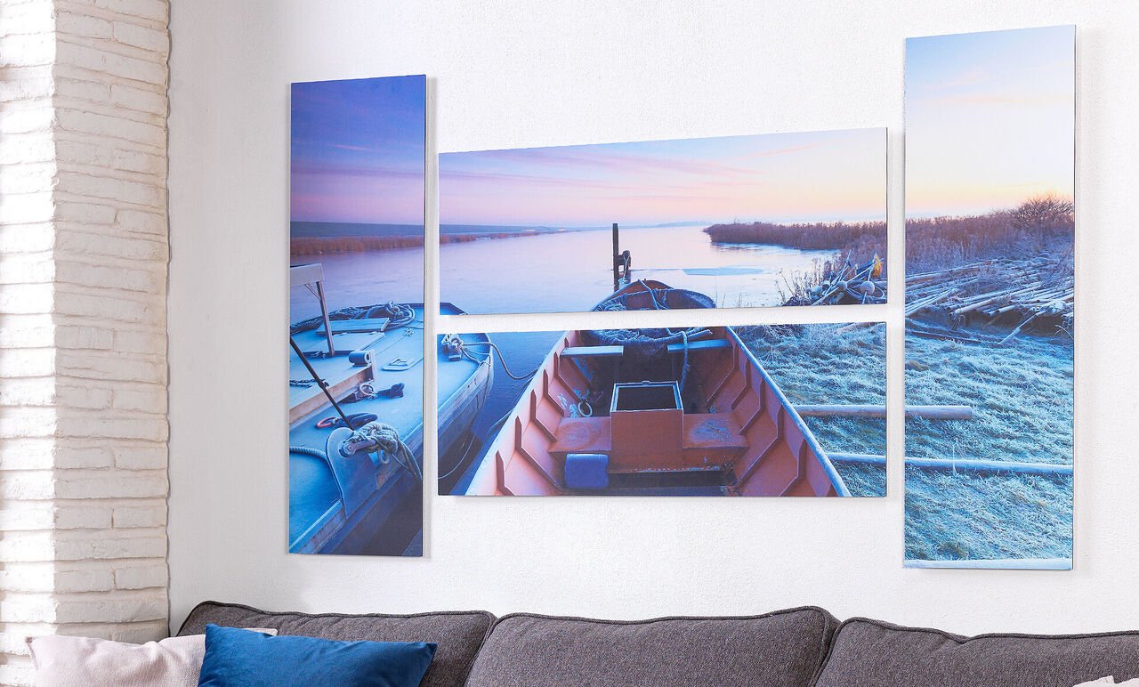 Multi Panel Art Installation Dubai
