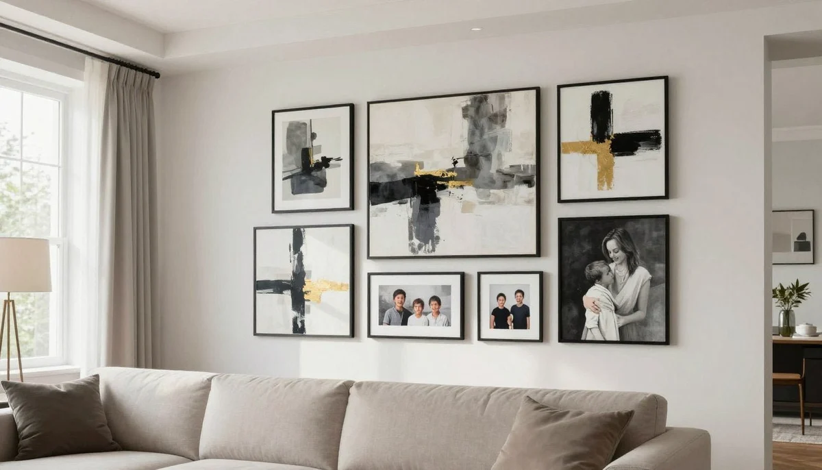 Gallery Wall Installation Dubai